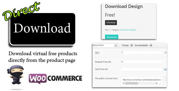 46628  Direct Download for Woocommerce v1.1.6