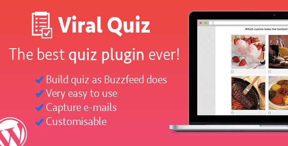 46630  Wordpress Viral Quiz v2.17 – BuzzFeed Quiz Builder