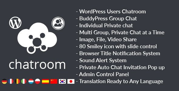 46634  WordPress Chat Room, Group Chat Plugin v1.0.2