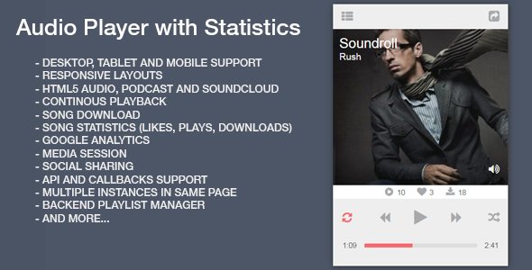 46654  Audio Player with Statistics