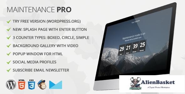 47149  Maintenance PRO v3.5.2 - WordPress plugin