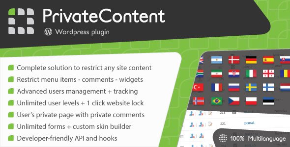 46861  PrivateContent v6.0 - Multilevel Content Plugin