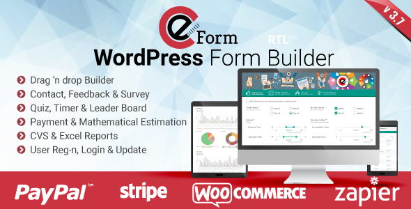 46865  eForm v3.7.4 - WordPress Form Builder