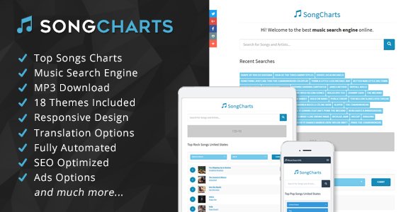 46892  SongCharts v1.0 - Top Songs Charts and Music Search Engine