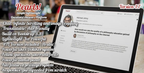 46878  Pearls! Questions and answers platform v1.7