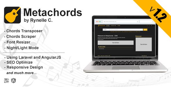 46956  Metachords CMS v1.2 : Chords & Tabs