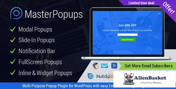 47970  Master Popups v1.4.7 - Popup Plugin for Lead Generation