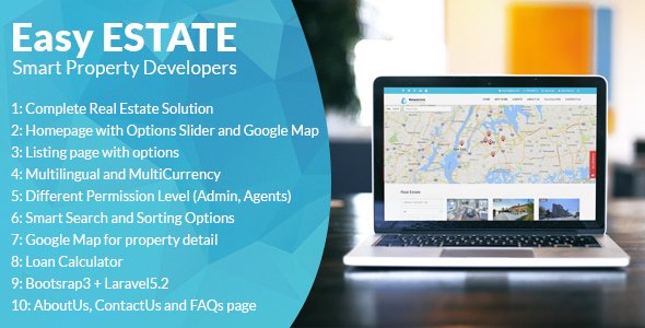 47062  EasyEstate v1.1 - Real Estate Portal