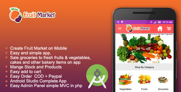 47087  Fruit Market - Local fruit store app