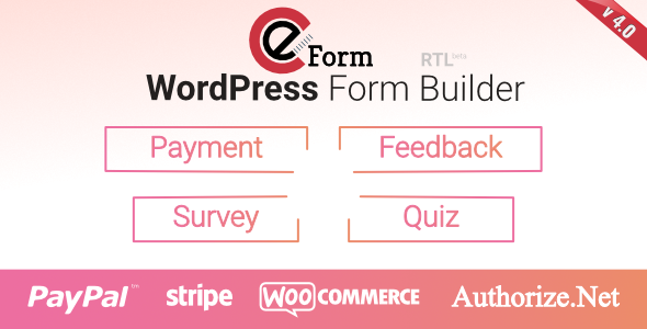 47139  eForm v4.0.1 - WordPress Form Builder