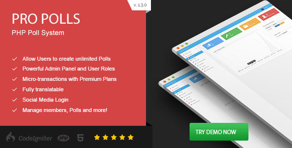 47174  Pro Polls - PHP Poll Vote Script