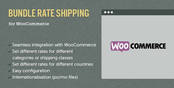 47301  WooCommerce E-Commerce Bundle Rate Shipping v2.4