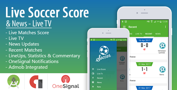 47321  Live Soccer Score & News - Live TV