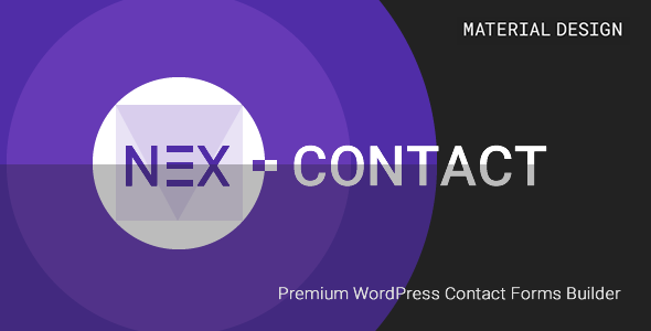 47347  NEX-Contact v1.0 - Ultimate WordPress Contact Form Builder