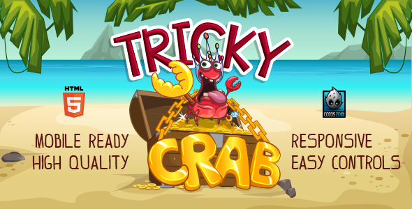 47373  Tricky Crab - HTML5 Game