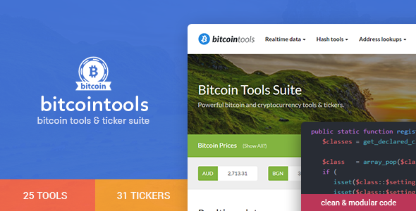 47407  Bitcoin Tools Suite - 50+ Features