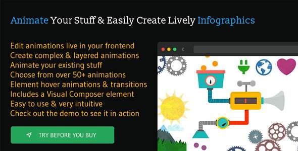 47584  Animatic v1.2.1 - Advanced WordPress Frontend Animator