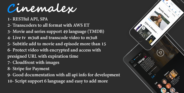 47687  CinemaLex - Streaming service