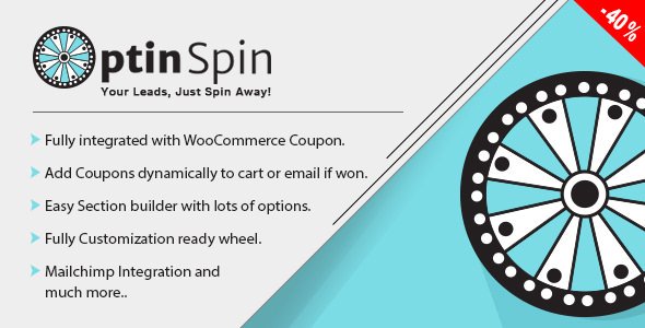 47694  OptinSpin v1.8 - Fortune Wheel Fully Integrated With WooCommerce