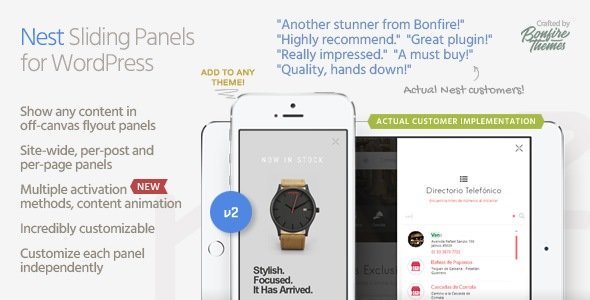 47724  Nest v2.0 - Flyout Sliding Panels for WordPress