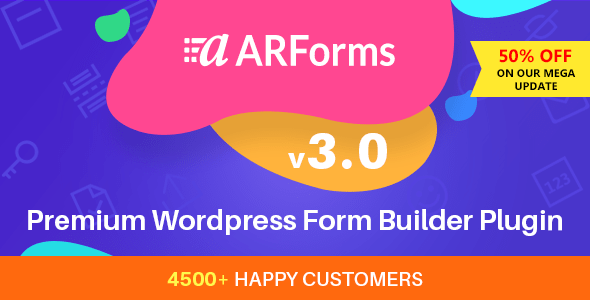 47747  ARForms v3.0 - Wordpress Form Builder Plugin