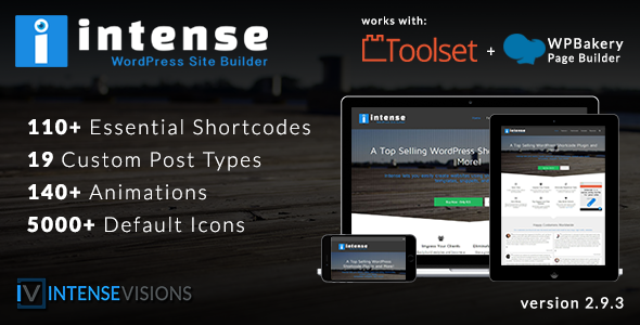 47797  Intense v2.9.3 - Shortcodes and Site Builder for WordPress