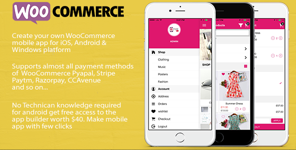 47896  ionic 3 App for WooCommerce v4.0