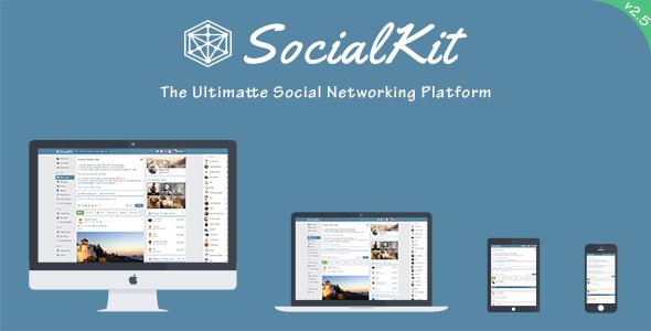 47981  SocialKit v2.5.0.2 - The Ultimate Social Networking Platform