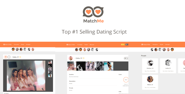 48019  MatchMe v3.2 - Complete Dating Script