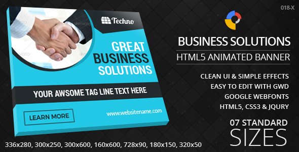 48018  Business Solutions - HTML5 ad banners