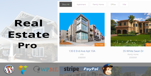 48115  Real Estate Pro v1.3.8 - WordPress Plugin