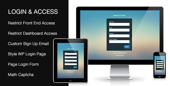 48228  Custom Login & Access WordPresss Plugin v2.1.0