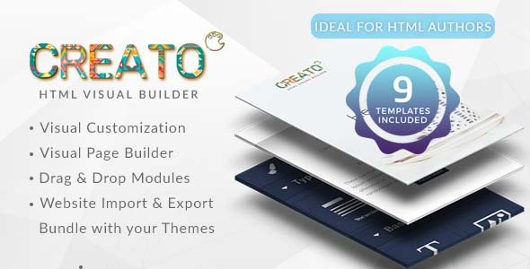 48233  Creato - HTML Page Builder