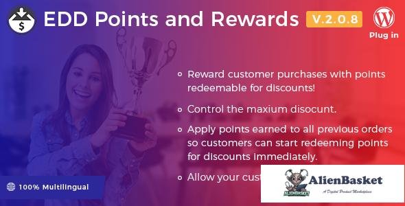 54537  Easy Digital Downloads - Points and Rewards v2.1.10