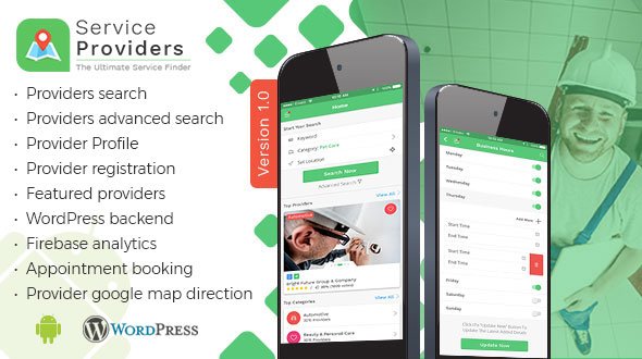 48466  Listingo - Service Providers, Business Finder Android Native App