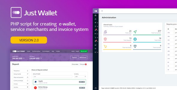 48473  Just Wallet v2.0.4 - Online Payment Gateway