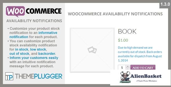 52877  WooCommerce Availability Notifications v1.4.1