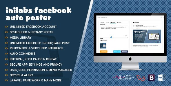 48518  Inilabs Facebook Multi Account Auto Post & Scheduler