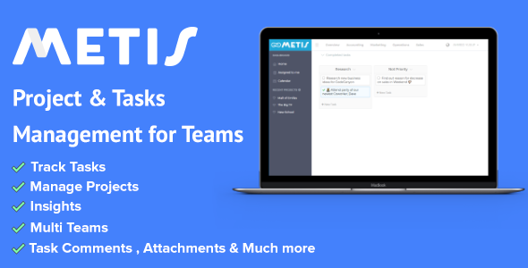 48624  Metis v1.1.2 - Team Collaboration and Project Management Platform