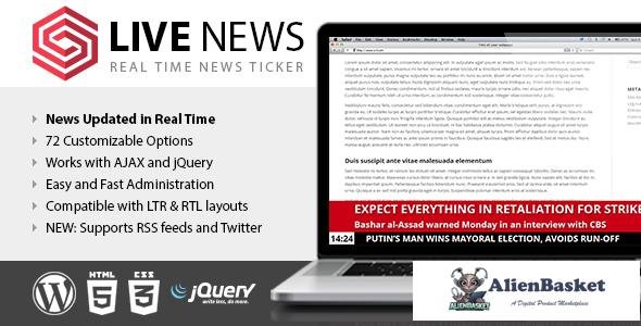 56753  Live News v2.14 - Real Time News Ticker