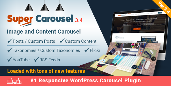 48872  Super Carousel v3.4 - Responsive Wordpress Plugin