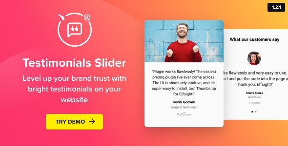 49034  Testimonials Slider v1.2.0 - WordPress Testimonials Plugin