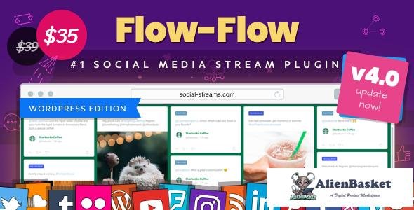 50759  Flow-Flow v4.1.8 - WordPress Social Stream Plugin