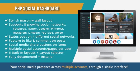 49067  PHP Social Dashboard v1.5.5