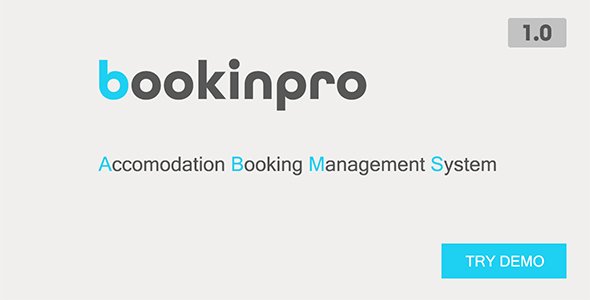 49110  Bookinpro - Accomodation Booking Management System