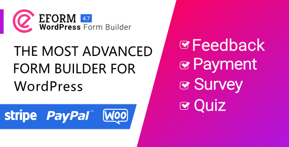49188  eForm v4.7.0 - WordPress Form Builder