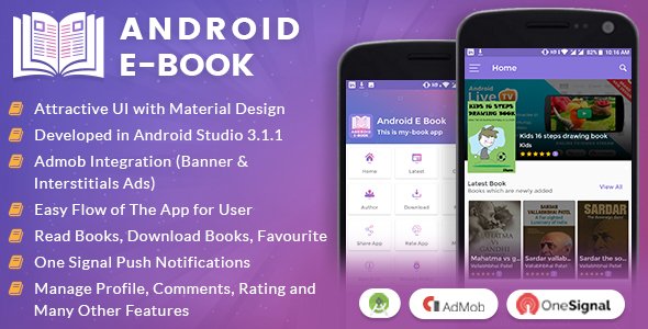 49240  Android E-Book App with Material Design