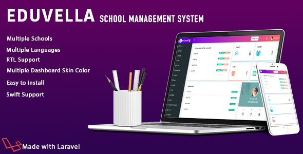 49278  Eduvella Multi-School School Management System