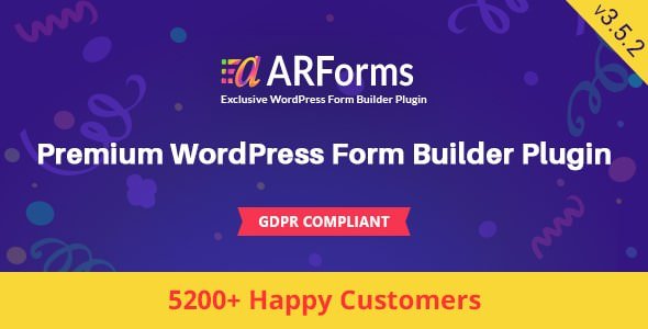 49362  ARForms v3.5.2 - Wordpress Form Builder Plugin
