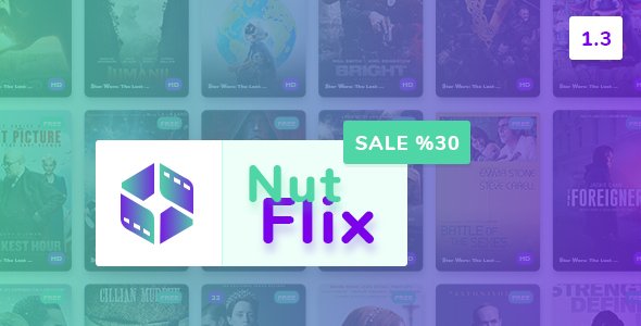 49509  NutFlix v1.3 - Tv Series - Movies CMS - 